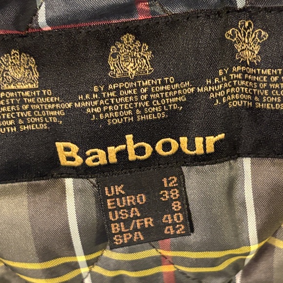 Barbour Women's Tartan Betty Liner - Classic Tartan Plaid Vest US Size 8 - Picture 5 of 5